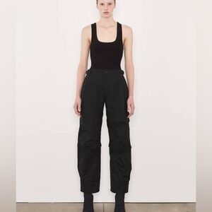 WARDROBE.NYC Black Elastic Hem Jogger Pants